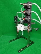 image of product 1- راکتور شیمیایی 2-فیلتر بخارات اسیدی 3-دستگاه استریل آب با اشعه فرابنفش 4-دستگاه ولو تست تمام اتوماتیک 5-کوره تونلی 6-انواع پرکن و دیپاتالیزر