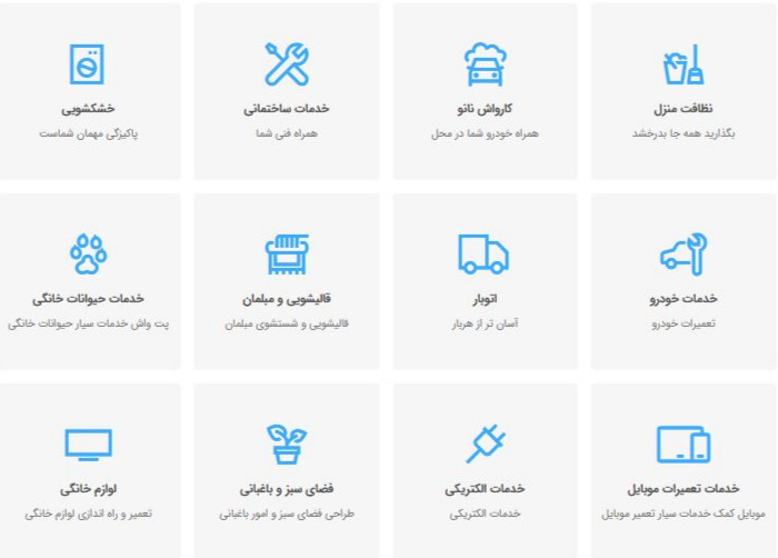 image of product سامانه هوشمند آن لاین سفارش و ارایه خدمات در محل